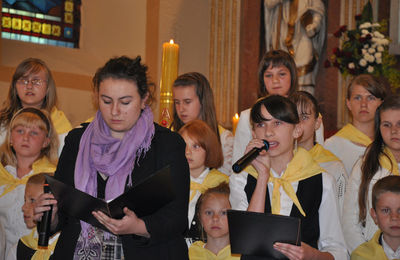 Wdzięczność...  - odsłonięcie groty w Skalmierzycach