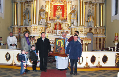 Wędrówka ikony Matki Bożej 