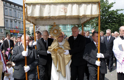 Uroczystość Bożego Ciała w Ostrowie Wielkopolskim