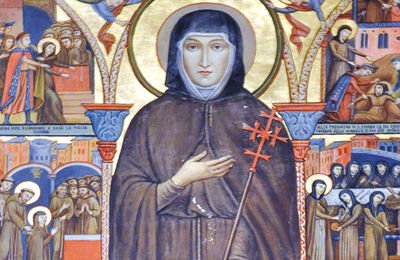 Franciszek i roślinka  