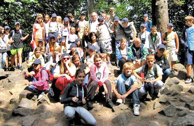 W Górach Świętokrzyskich 