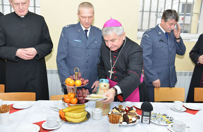 Opłatek w Areszcie śledczym w Ostrowie Wielkopolskim