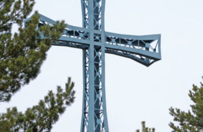 Renowacja Krzyża - Kobyla Góra