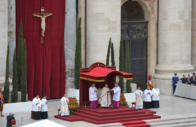 Homilia papieża Franciszka wygłoszona podczas Eucharystii kanonizacyjnej bł. Jana Pawła II i bł. Jana XXIII