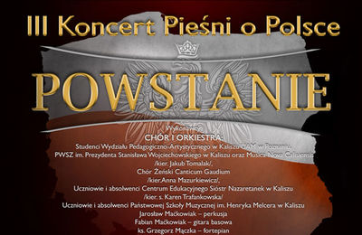 III koncert Pieśni o Polsce - wstęp wolny