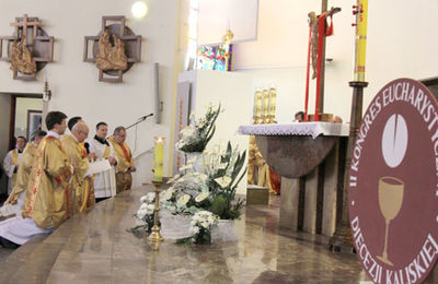 Kongres Eucharystyczny diecezjji kaliskiej - Wieruszów, Jarocin