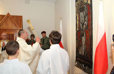 Poświęcenie epitafium - Syców