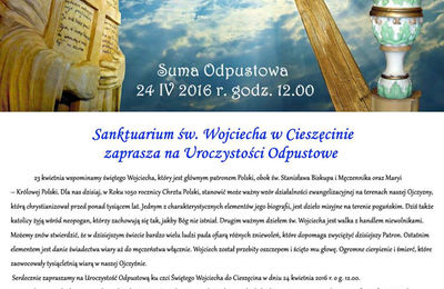 Suma odpustowa - Cieszęcin