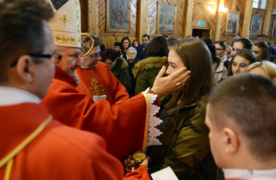 Wizytacja bp Edwarda Janiaka - Kościelec kaliski
