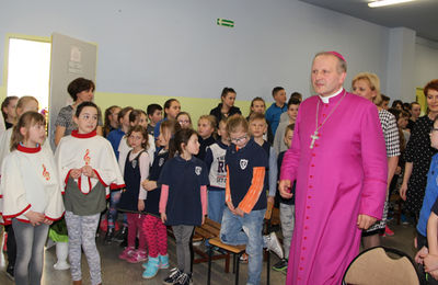 Wizytacja bp Edwarda Janiaka - Raszków