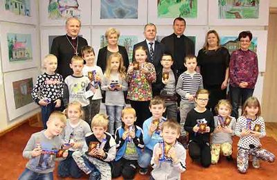 Bp Łukasz czytał o Bożym Narodzeniu - Sieroszewice