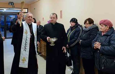Poświęcenie Domu Opieki Caritas - Zloczew