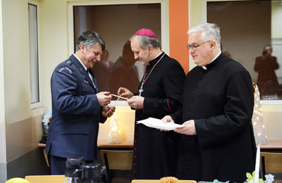 Spotkanie opłatkowe w areszcie - Ostrów wlkp.