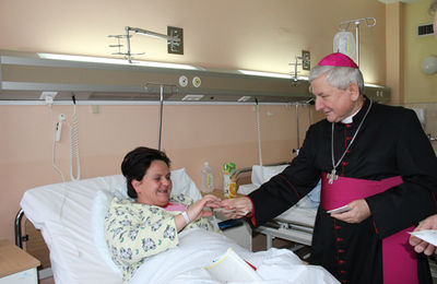 Z opłatkiem w szpitalu - Kalisz