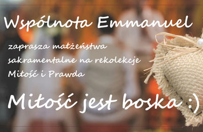 Rekolekcje dla małżeństw