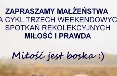 Spotkania rekolekcyjne dla małżeństw