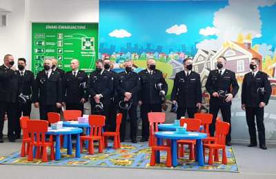 Sala edukacyjna u strażaków