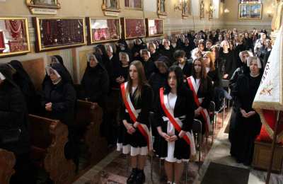 Jubileuszowe dziękczynnie sióstr Miłosierdzia