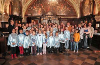 Błaszkowska schola na Jasnej Górze