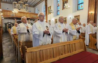 Jubileuszowy dzień skupienia księży seniorów