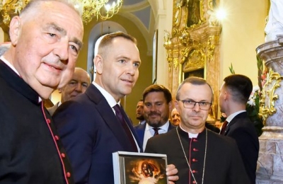 Prezydent w sanktuarium św. Józefa