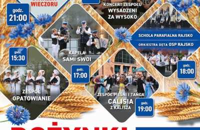 Dożynki gminno - parafialne w Rajsku