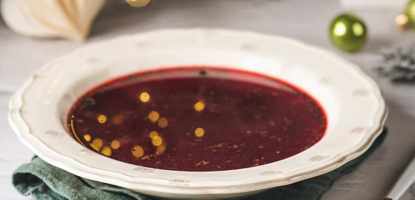 Barszcz ze śliwkami