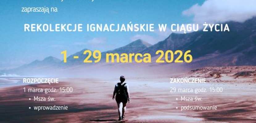 Rekolekcje Ignacjańskie w Ciągu Życia 