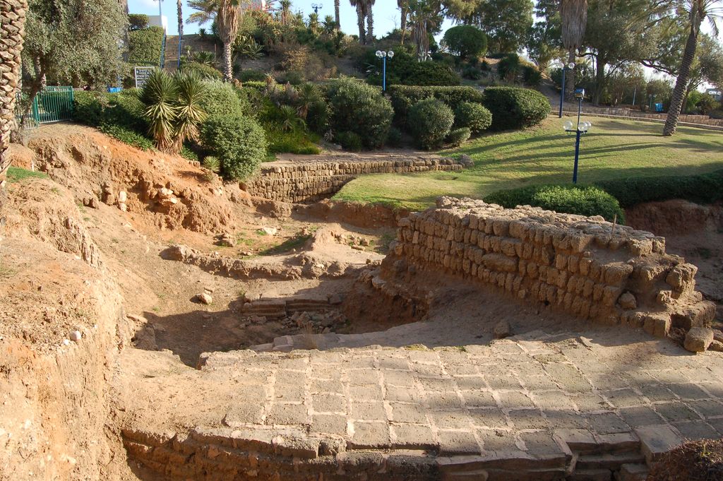 Starożytna twierdza - wykopaliska w&nbsp;Jafie