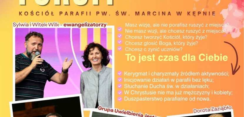 Forum „Posyłam was”